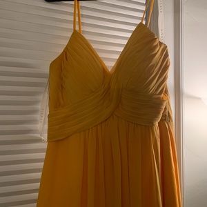 Azazie Shannon Bridesmaid Dress- Marigold